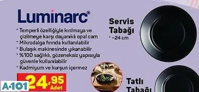 LUMİNARC TATLI TABAĞI LUMİNARC TATLI TABAĞI